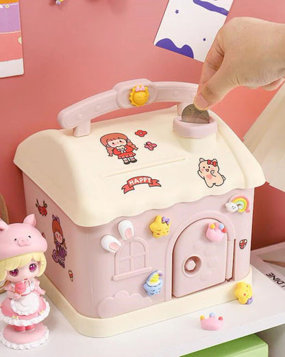 حصالة كبيرة شكل بيت