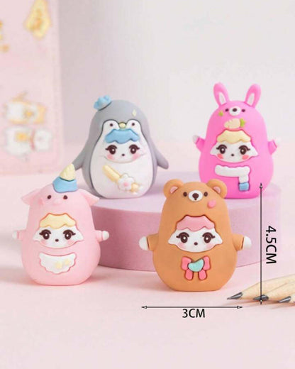 براية ثلاثية الأبعاد - أشكال كرتونية