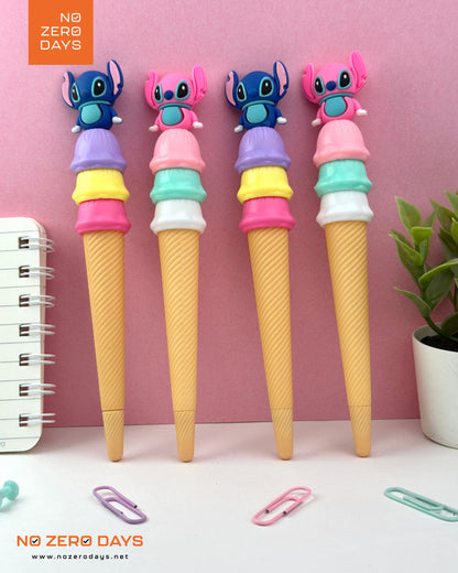 قلم حبر جيل شكل آيس كريم - ستيتش