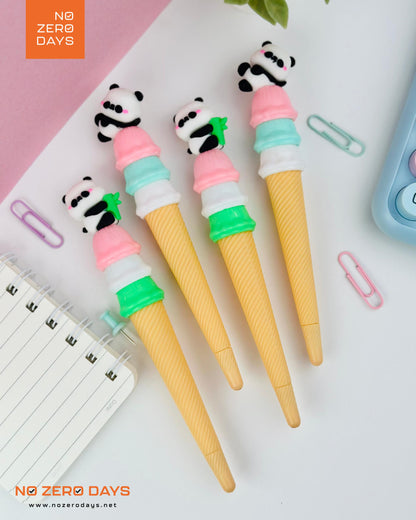 قلم حبر جل شكل آيس كريم - باندا