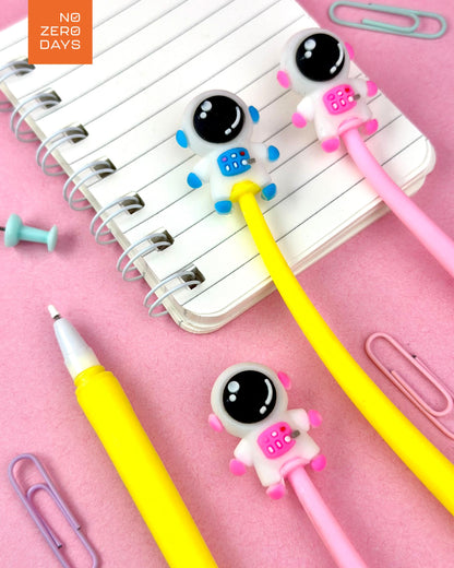 قلم مطاطي حبر جاف - رجل فضاء