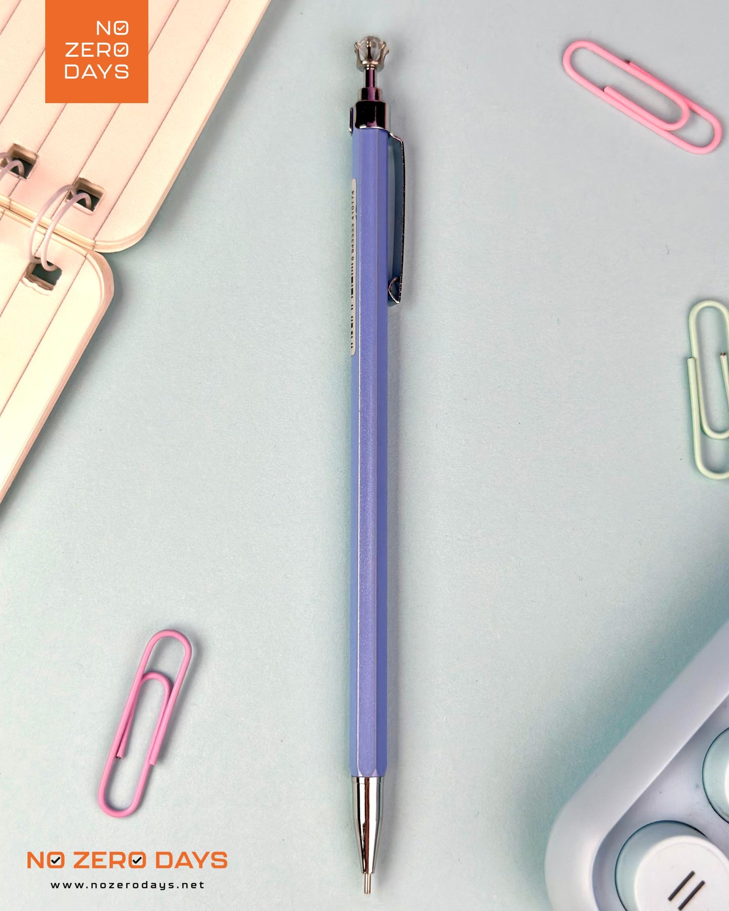 قلم رصاص سنون معدني - رأس جوهرة