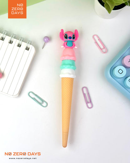 قلم حبر جيل شكل آيس كريم - ستيتش