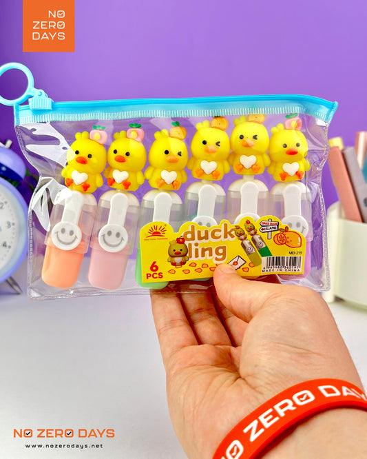 مقلمة أقلام هايلايتر 6 ألوان - كتكوت