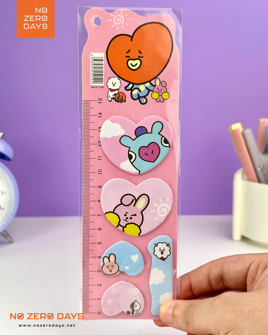 ستيكي نوت قلوب - أشكال حيوانات