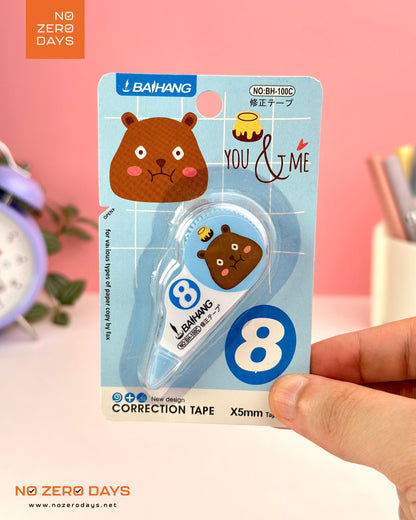 كوريكتور شريط ٨ م - أزرق