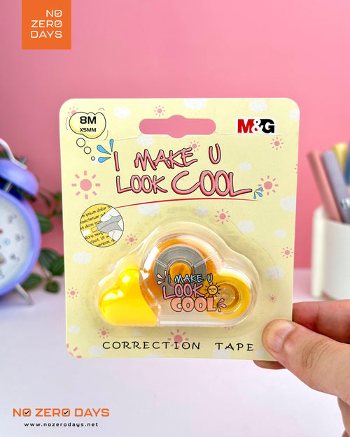 كوريكتور شريط ٨ م M&G - أصفر