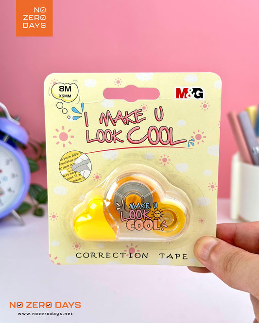 كوريكتور شريط ٨ م M&G - أصفر