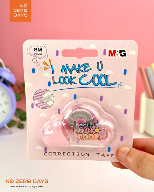 كوريكتور شريط ٨ م M&G - أحمر