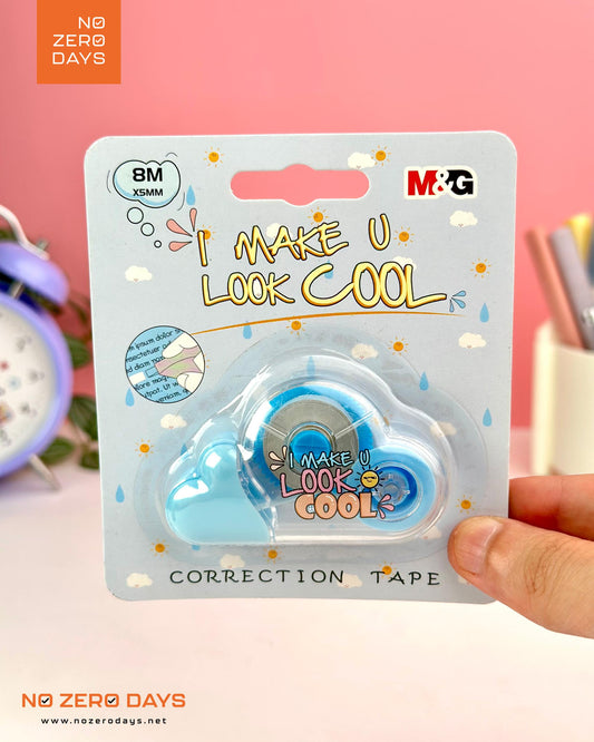 كوريكتور شريط ٨ م M&G - أزرق