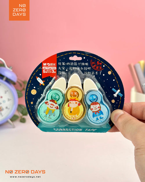 كوريكتور شريط ٥ م M&G (عبوة ٣ قطع)