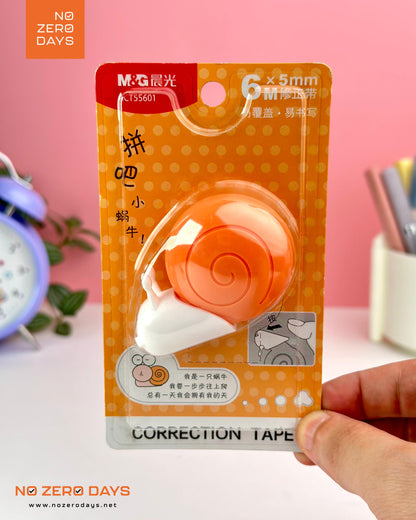 كوريكتور شريط شكل حلزون M&G - برتقالي