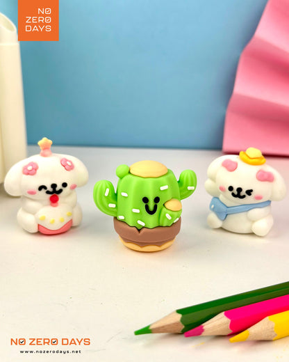 براية ثلاثية الأبعاد - أشكال كرتونية