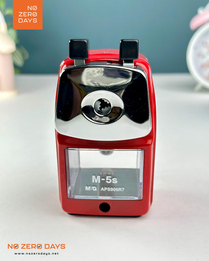 براية مكتب معدن M&G - أحمر