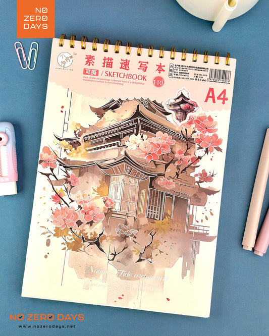 سكيتش رسم سلك مقاس A4