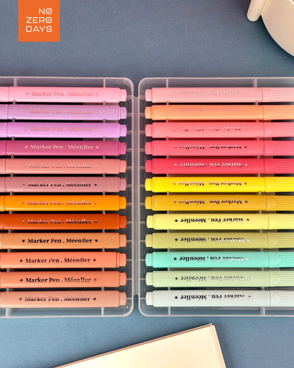 طقم ألوان ماركر 24 لون