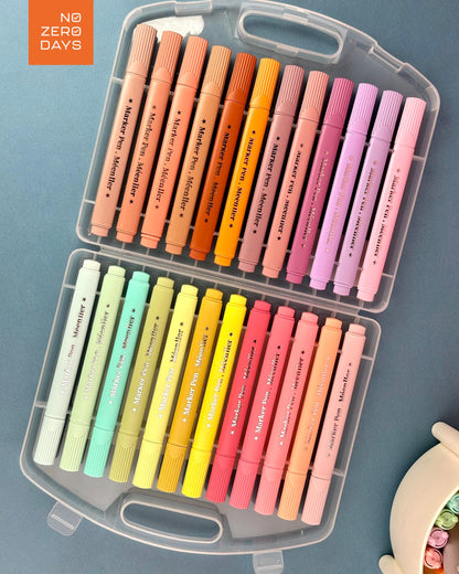 طقم ألوان ماركر 24 لون