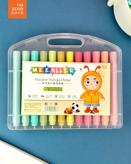 طقم ألوان ماركر 24 لون