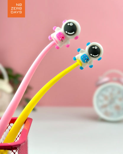 قلم مطاطي حبر جاف - رجل فضاء