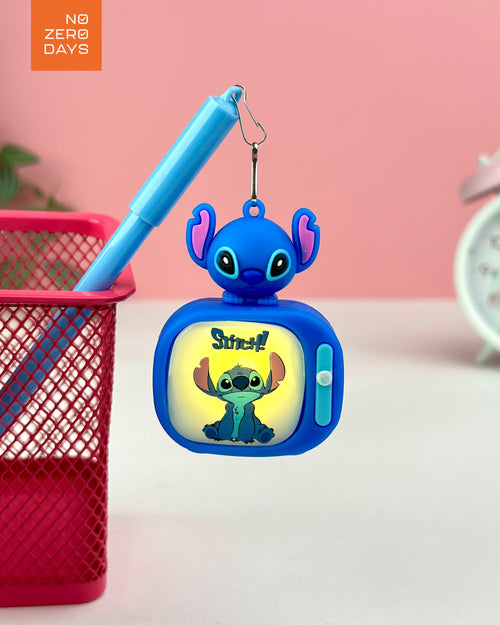 قلم ستيتش مع تلفزيون مضئ