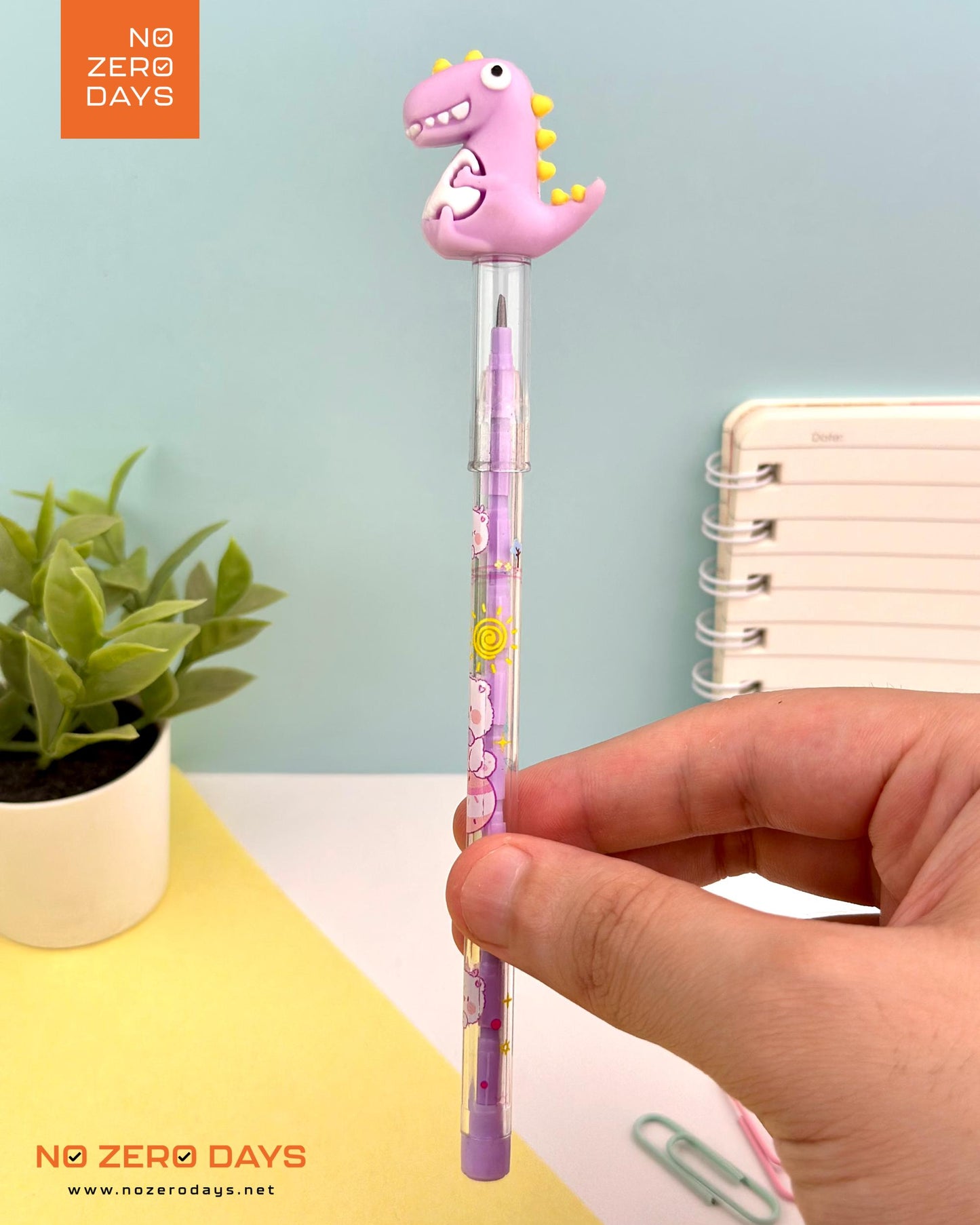 قلم رصاص سنون (0.5 ملم) - ديناصور