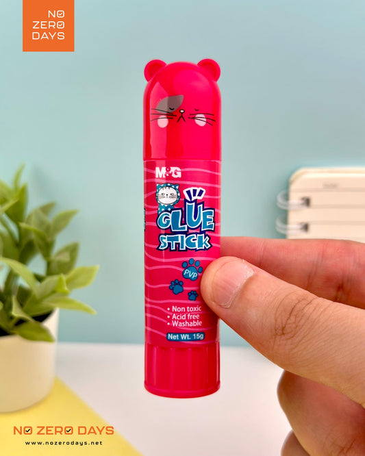 ستيك صمغ سو ماني كاتس M&G - أحمر