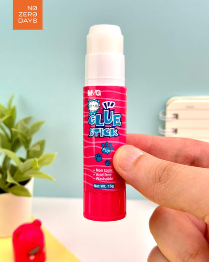 ستيك صمغ سو ماني كاتس M&G - أحمر