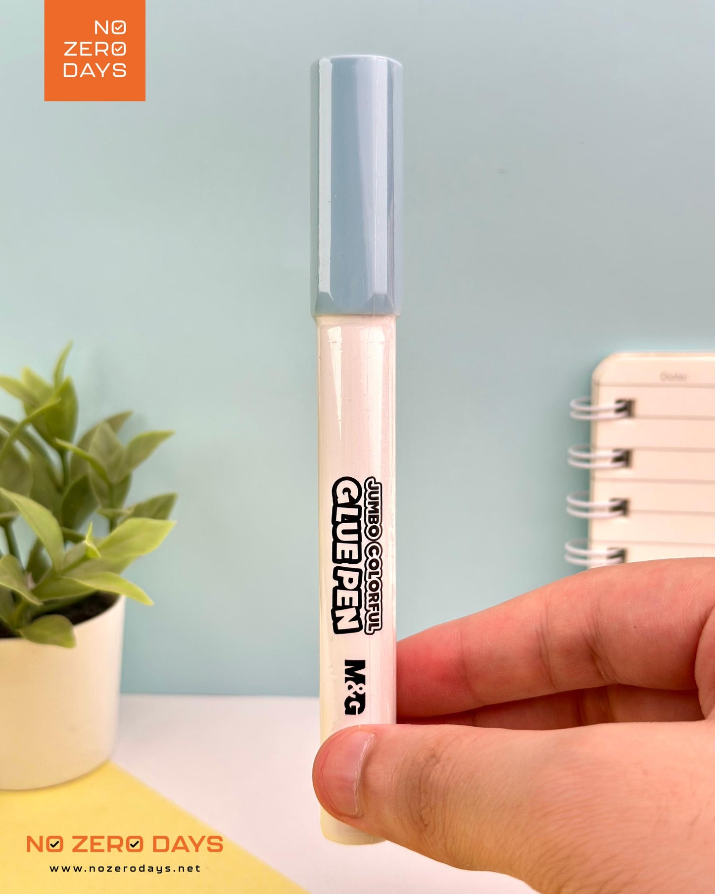 قلم صمغ جامبو M&G - أزرق