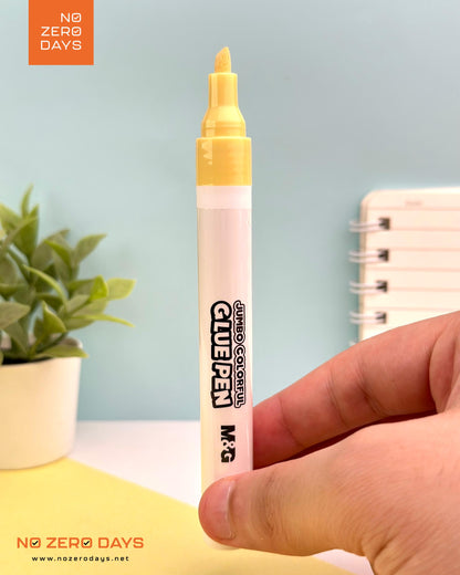 قلم صمغ جامبو M&G -أصفر