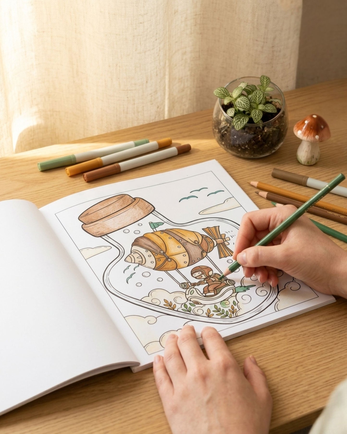 Life Inside Jar كتاب تلوين