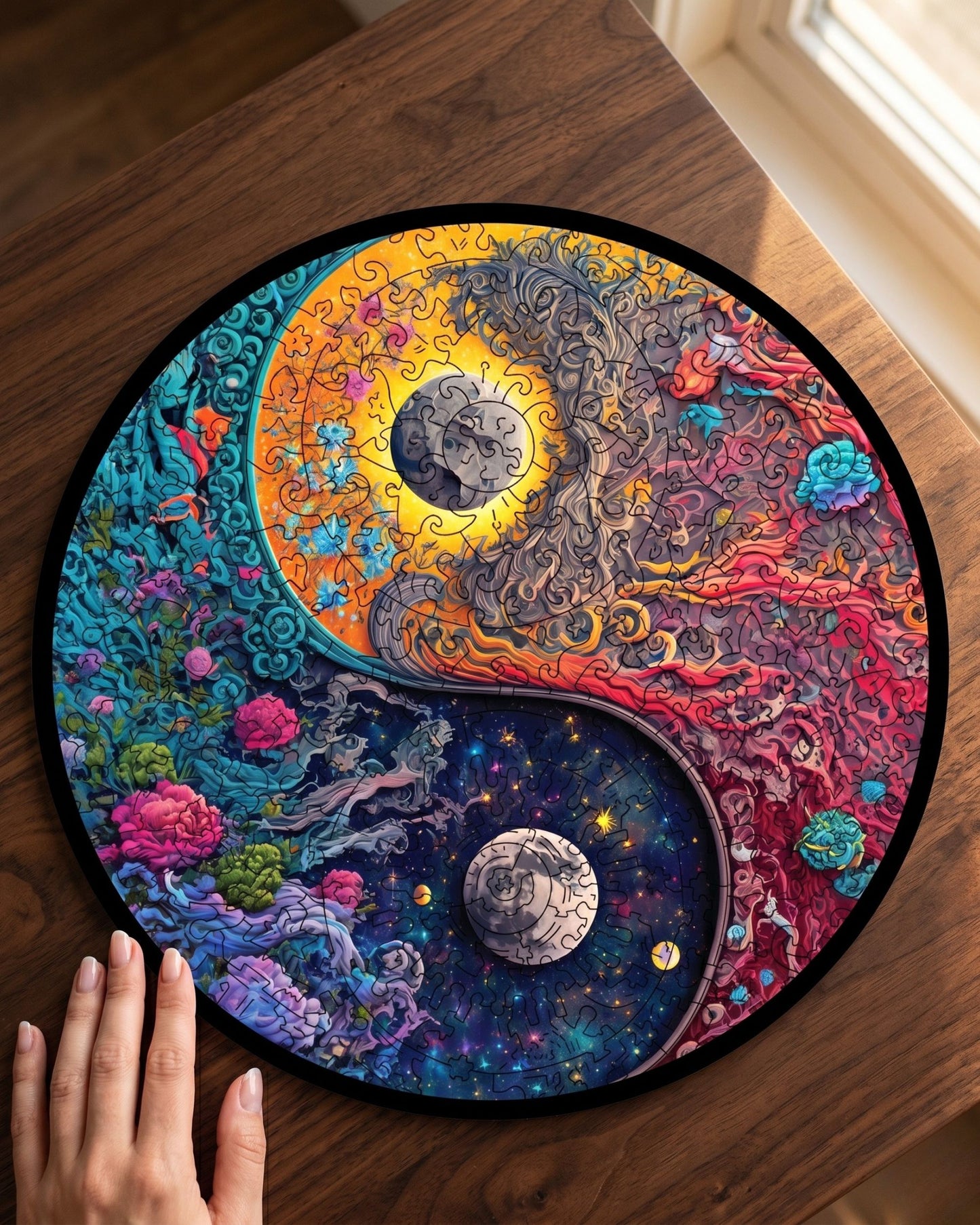 بازل خشبي 200 قطعة – Day N Night