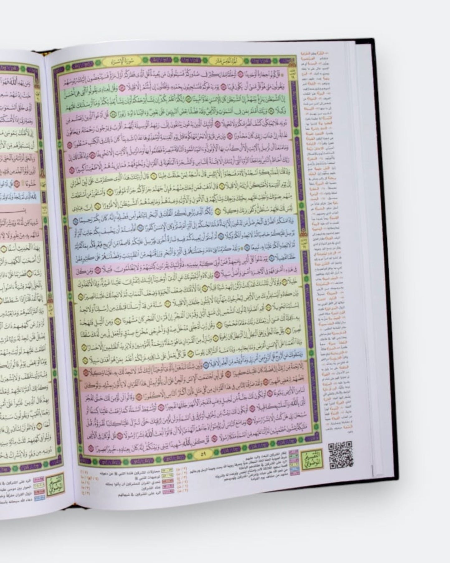 مصحف القيام - مع التقسيم الموضوعي للآيات