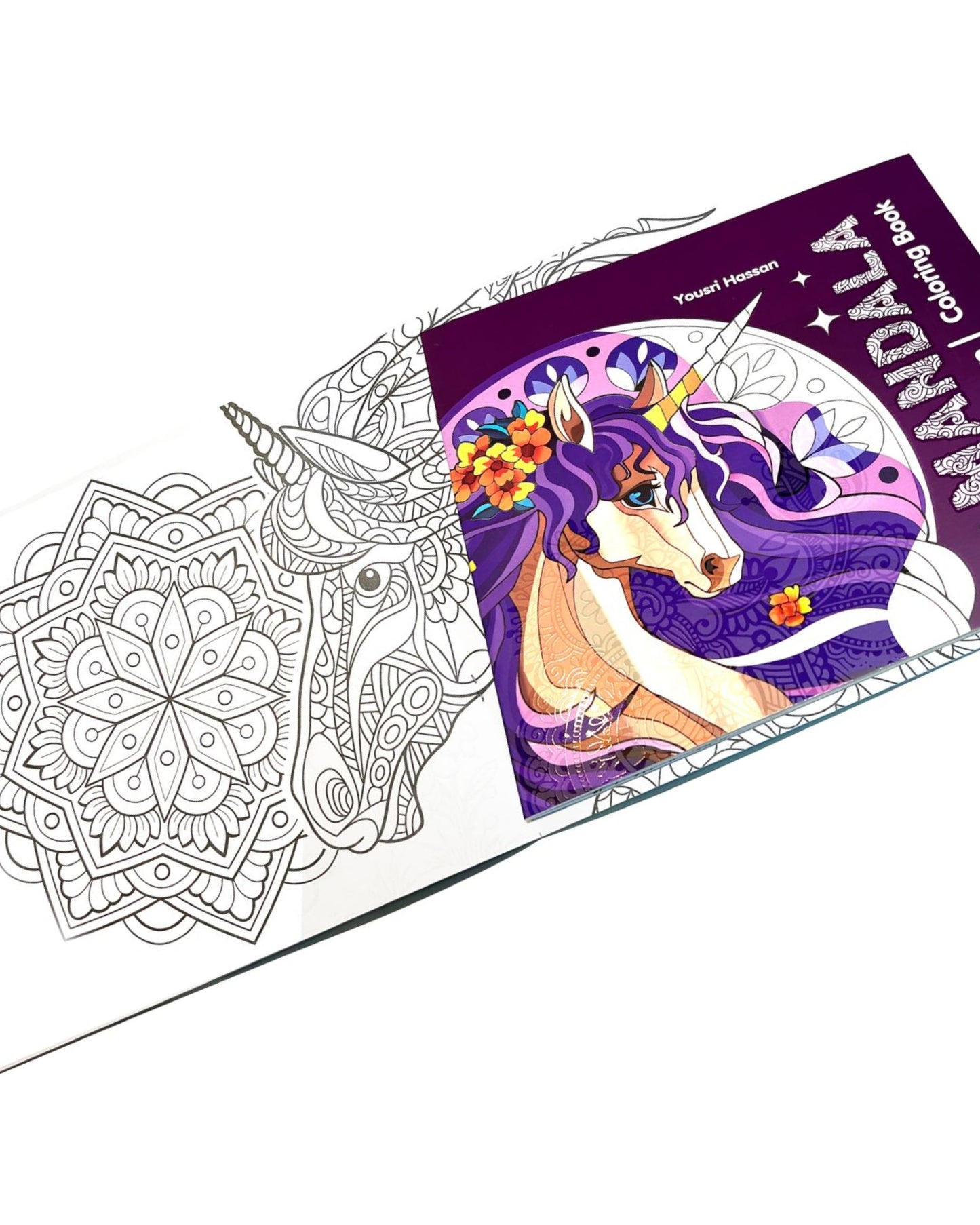 كتاب تلوين مانديلا -Unicorn