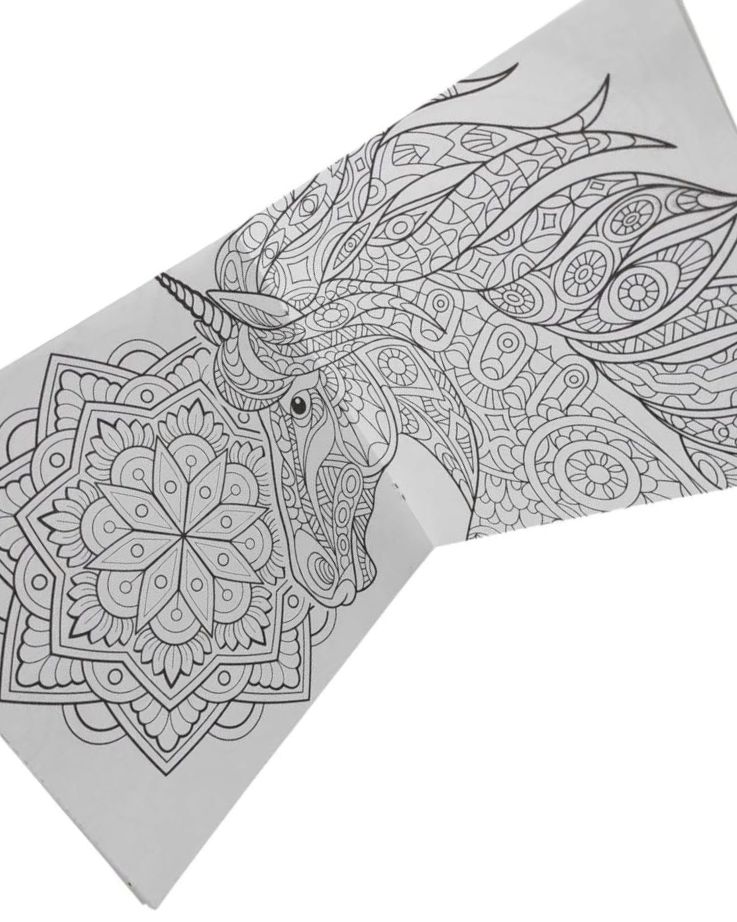 كتاب تلوين مانديلا -Unicorn