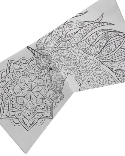 كتاب تلوين مانديلا -Unicorn