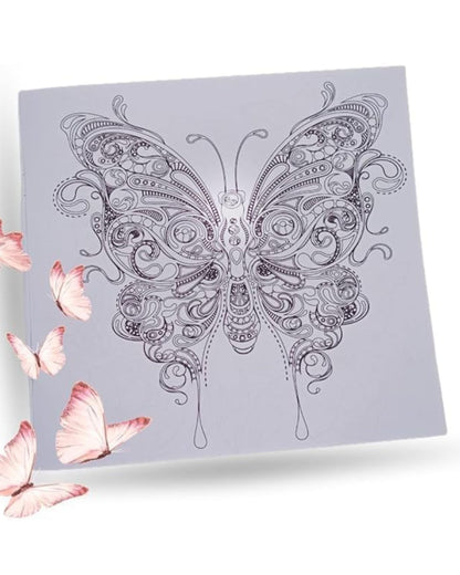 كتاب تلوين مانديلا- Butterfly