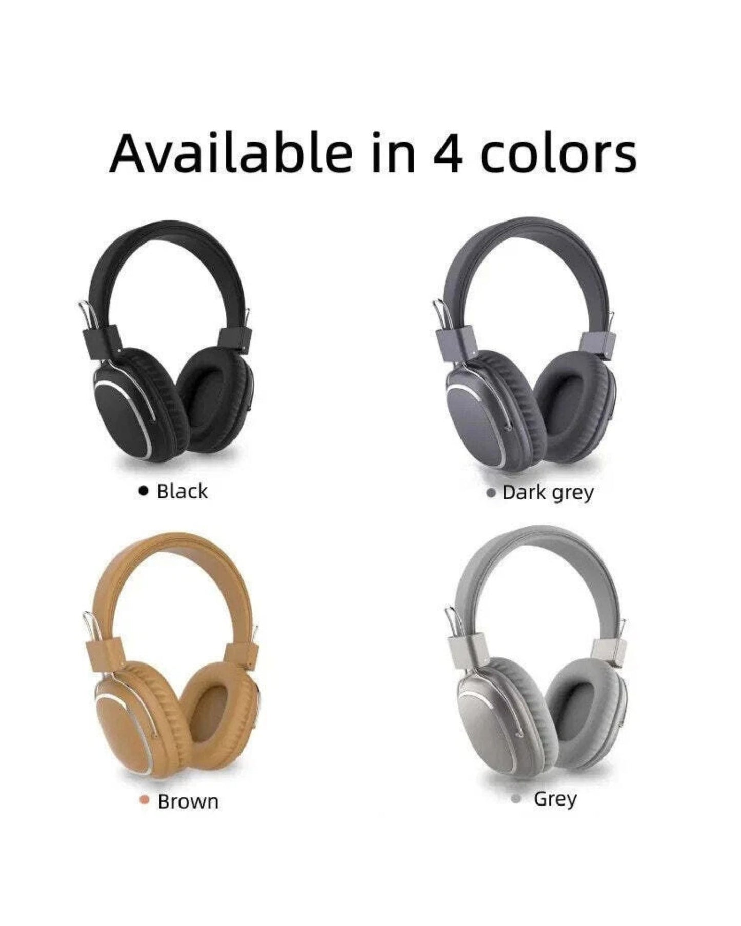 هيدفون بلوتوث Sodo 1004 - بني