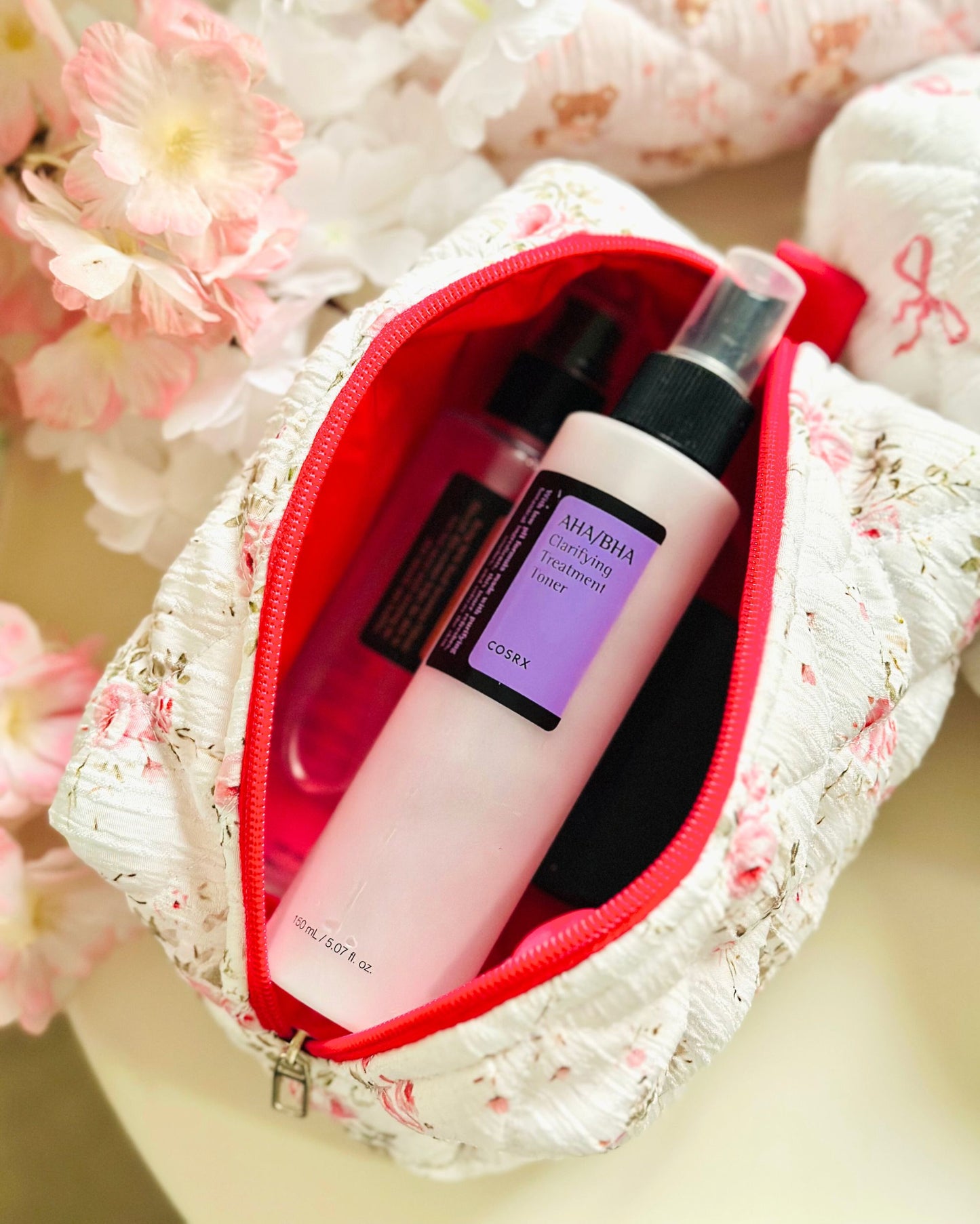 باوتش قماش مبطن - ورد