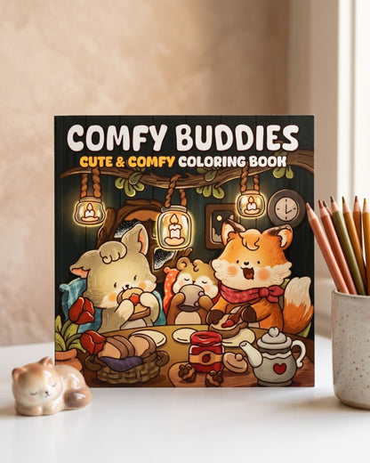 Comfy Buddies كتاب تلوين
