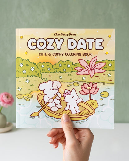 Cozy Date كتاب تلوين
