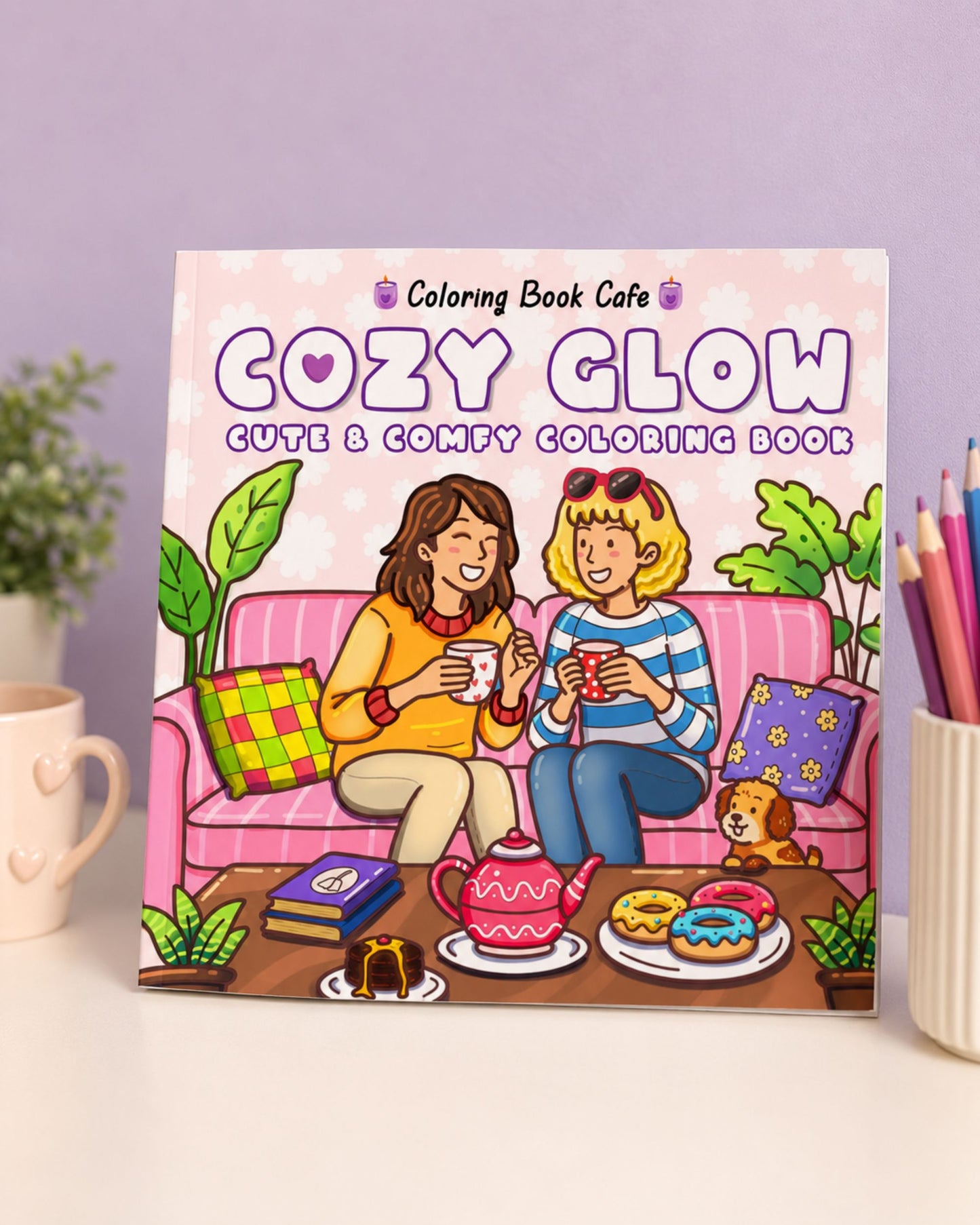 Cozy Glow كتاب تلوين