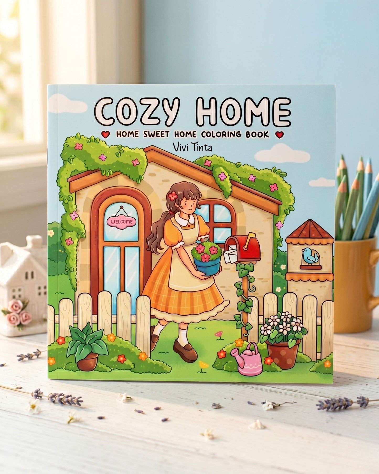 Cozy Home كتاب تلوين