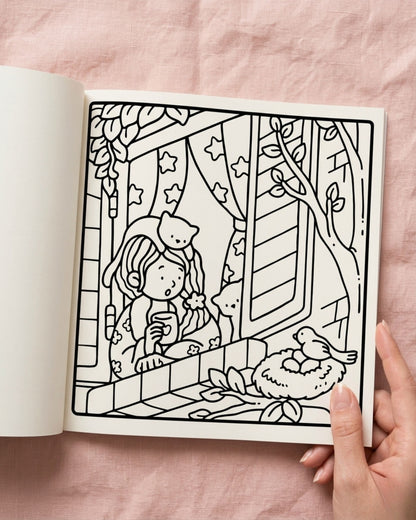 Girl Moments كتاب تلوين