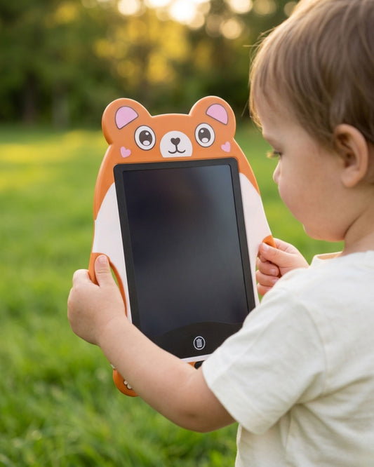 تابلت كتابة ورسم LCD - شكل دب