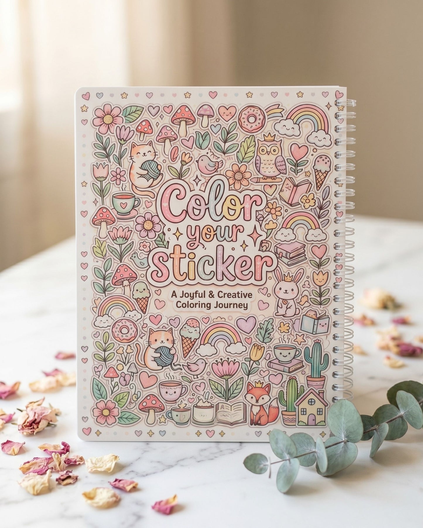 Sticker Coloring Book (اصنع استيكراتك بنفسك)