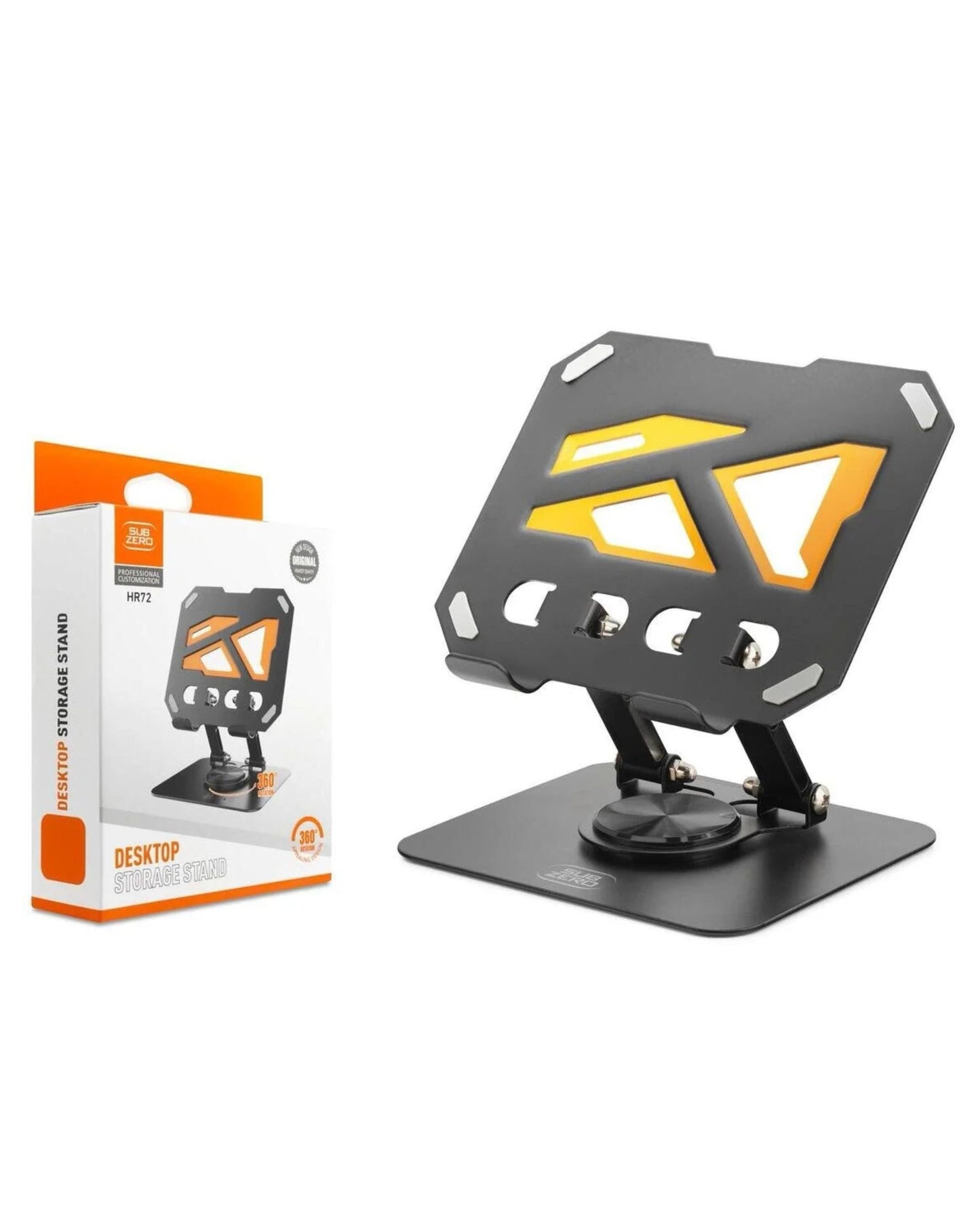 ستاند تابلت للمكتب معدني - دوران 360 درجة