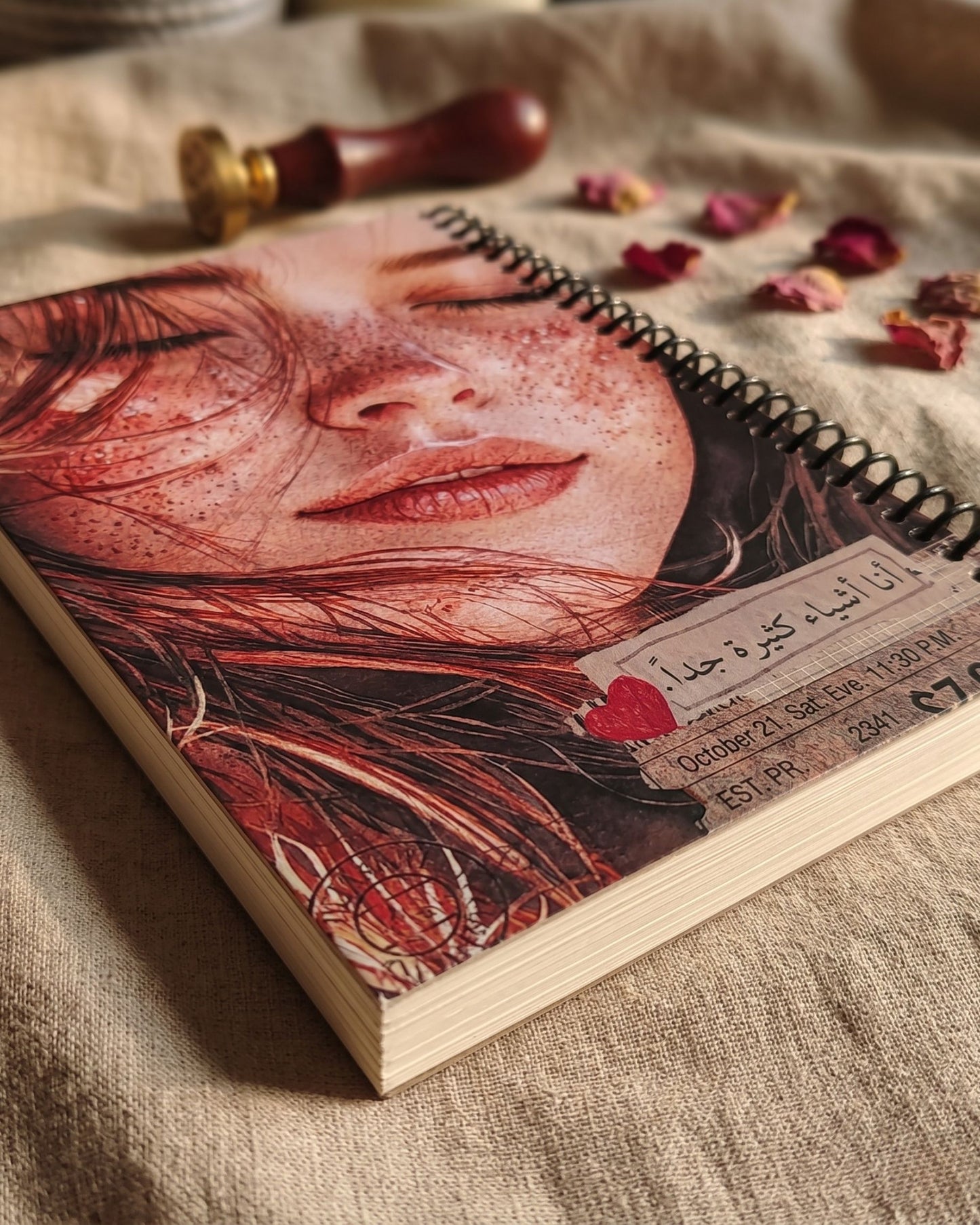 نوت بوك سلك (أنا أشياء كثيرة) + ستيكرز