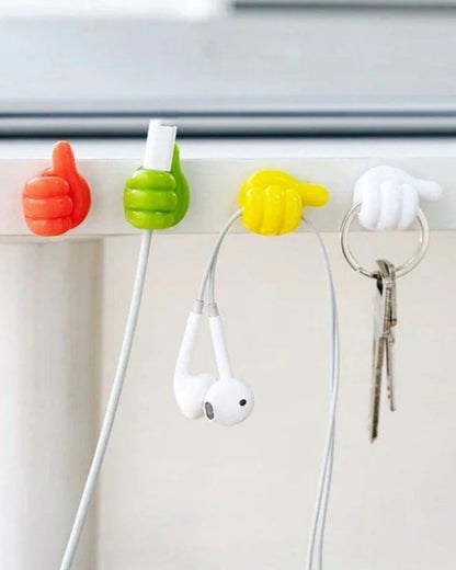 منظم أسلاك سيليكون 10 قطع