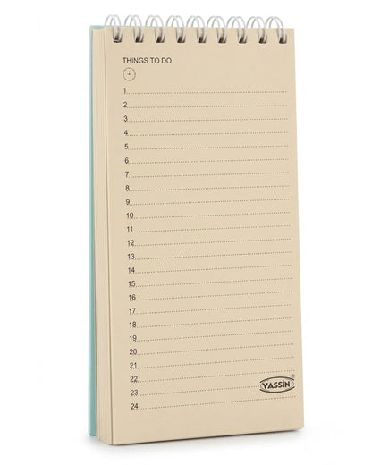 نوتة to do list طويلة