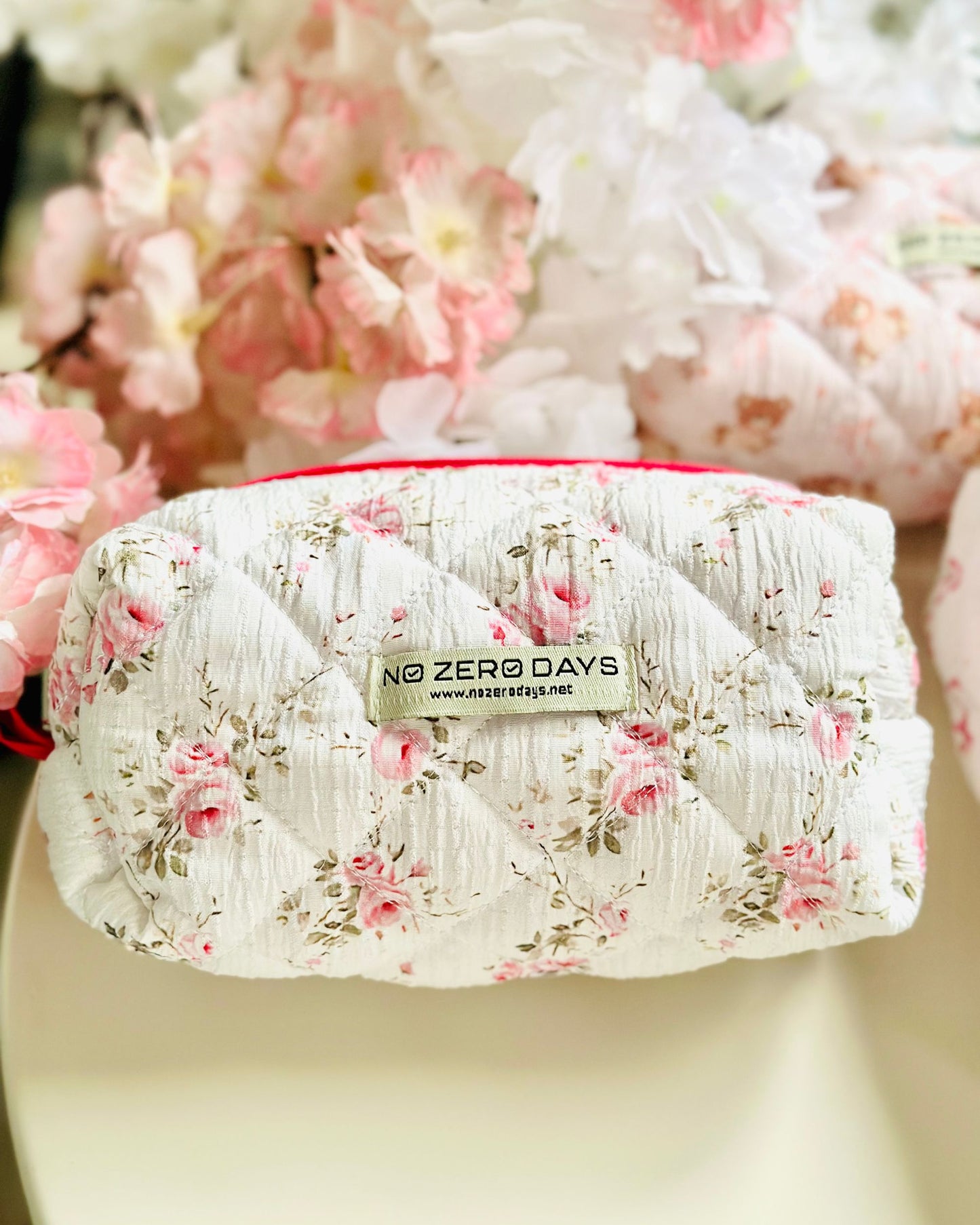 باوتش قماش مبطن - ورد